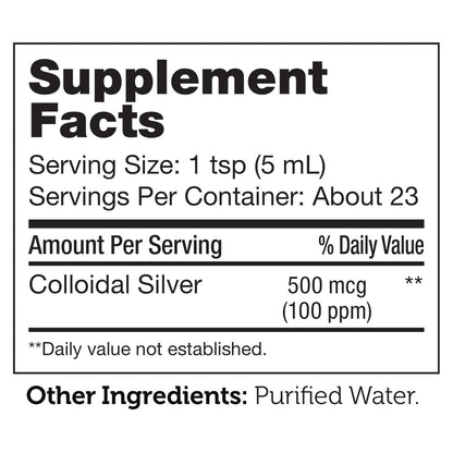 Colloidal Silver