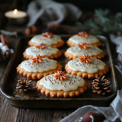 Cookie Season White Marble Candle 6oz