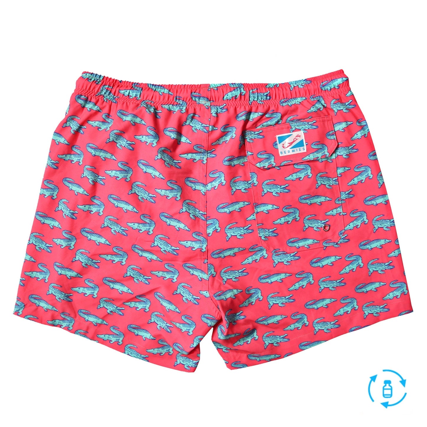 Crocodile - 5" Swim Trunks by Bermies