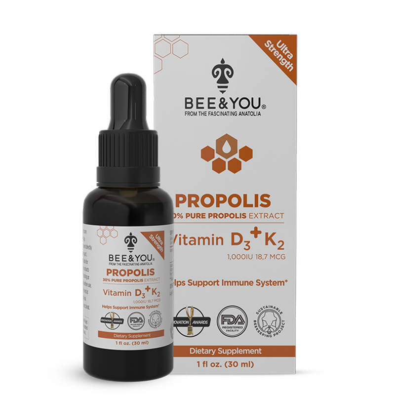 Propolis Extract with Vit D3 + Vit K2