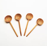 Olive Wood Coffee Spoon Set by Creative Women