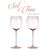Berkware Set of 2 Sparkling Colored Glasses