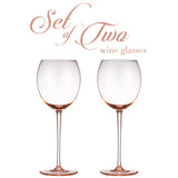 Berkware Set of 2 Sparkling Colored Glasses