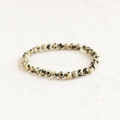 Dalmatian Jasper Energy Bracelet by Tiny Rituals