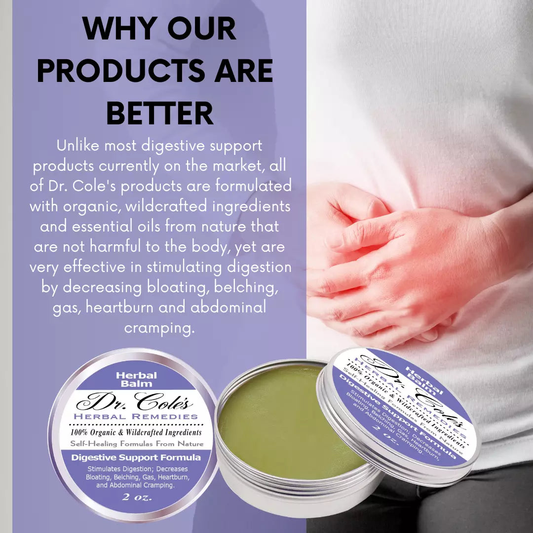 06 - Dr. Cole's Organic Digestive Support Herbal Balm