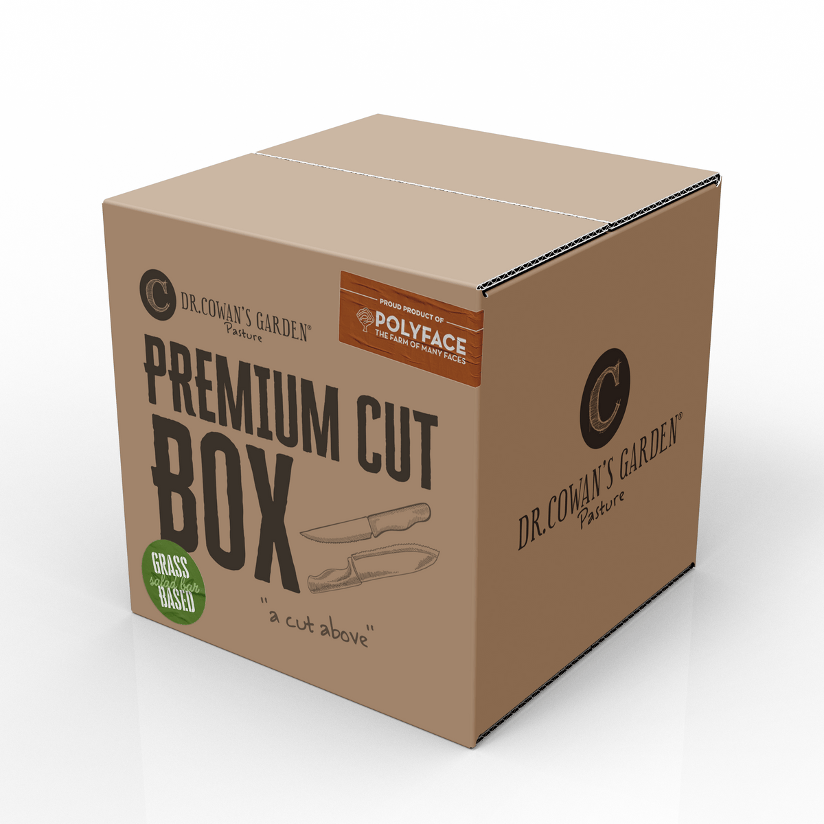 Pasture Beef Premium Cut Box by Dr. Cowan's Garden