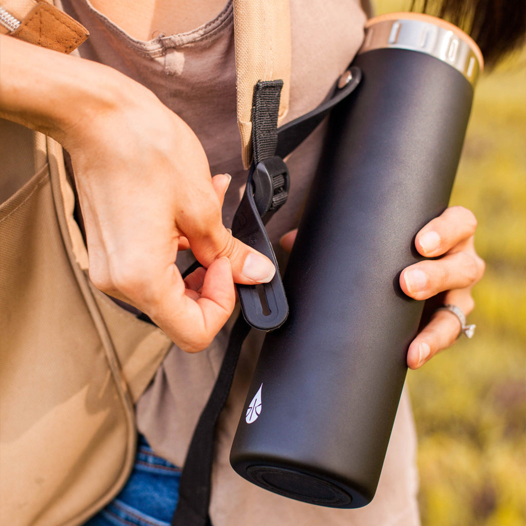 Iconic 20oz Water Bottle - Matte Black