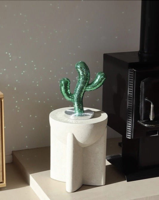 Disco Dancing Cactus, Whimsical Dopamine Decor, Quirky Decorative Object
