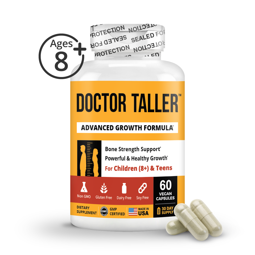 Doctor Taller, For Children (8+) & Teens, 60 Vegan Capsules by NuBest Nutrition®