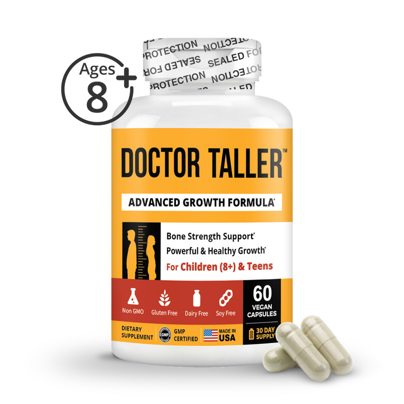 Doctor Taller, For Children (8+) & Teens, 60 Vegan Capsules by NuBest Nutrition®