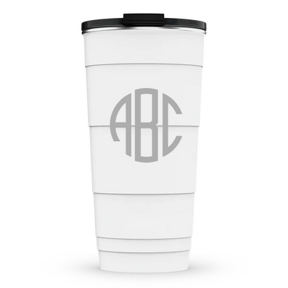 26oz Personalized Insulated Stackable Tumbler