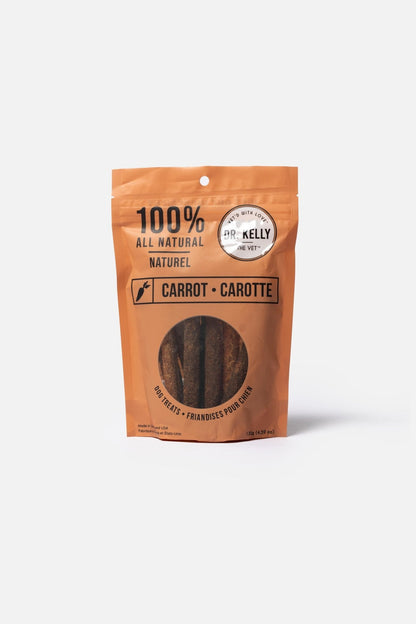 Dr. Kelly The Vet 100% Natural Dog Treats - Carrot