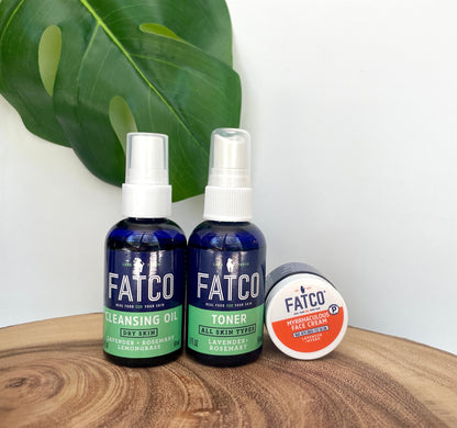 Facial Skincare Basics | Travel Size, Dry Skin by FATCO Skincare Products