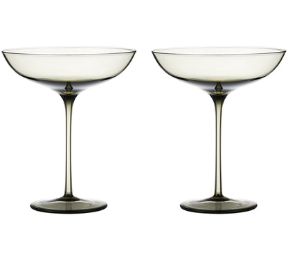 Berkware Set of 2 Luxurious and Elegant Coupe Cocktail Glass