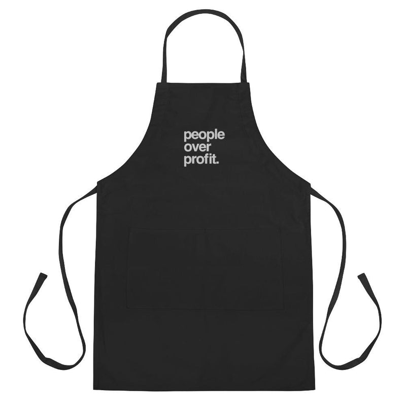 People Over Profit | Apron by The Happy Givers