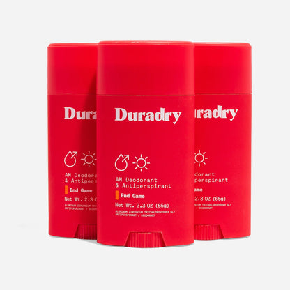 Duradry Antiperspirant Deodorant Stick (3-Pack)