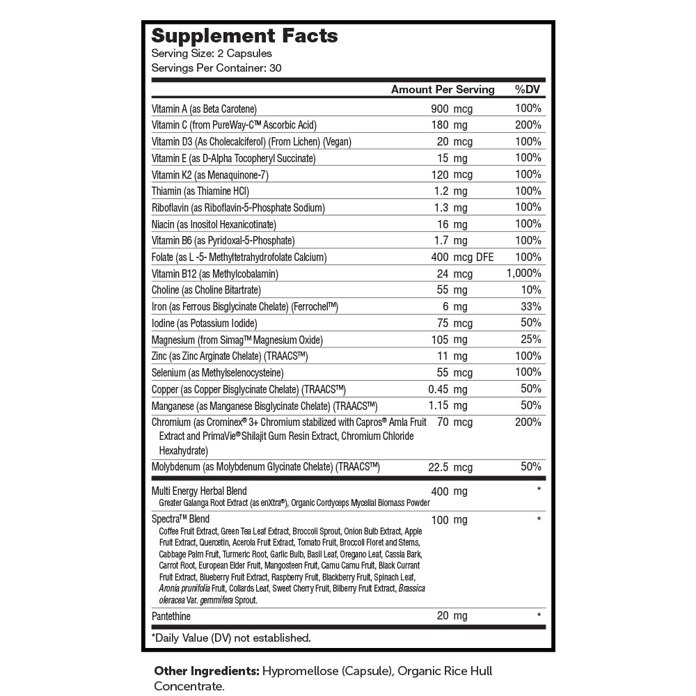 Multivitamin Energy