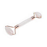 Genuine Rose Quartz Roller - Massage for Skin Tightening and Firming