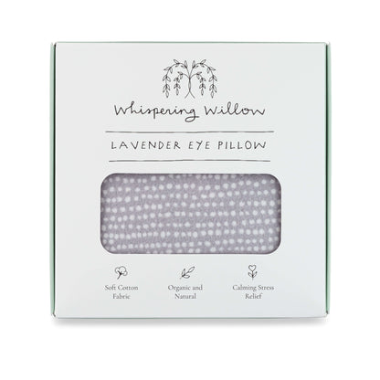 Tranquil Gray Lavender Eye Pillow