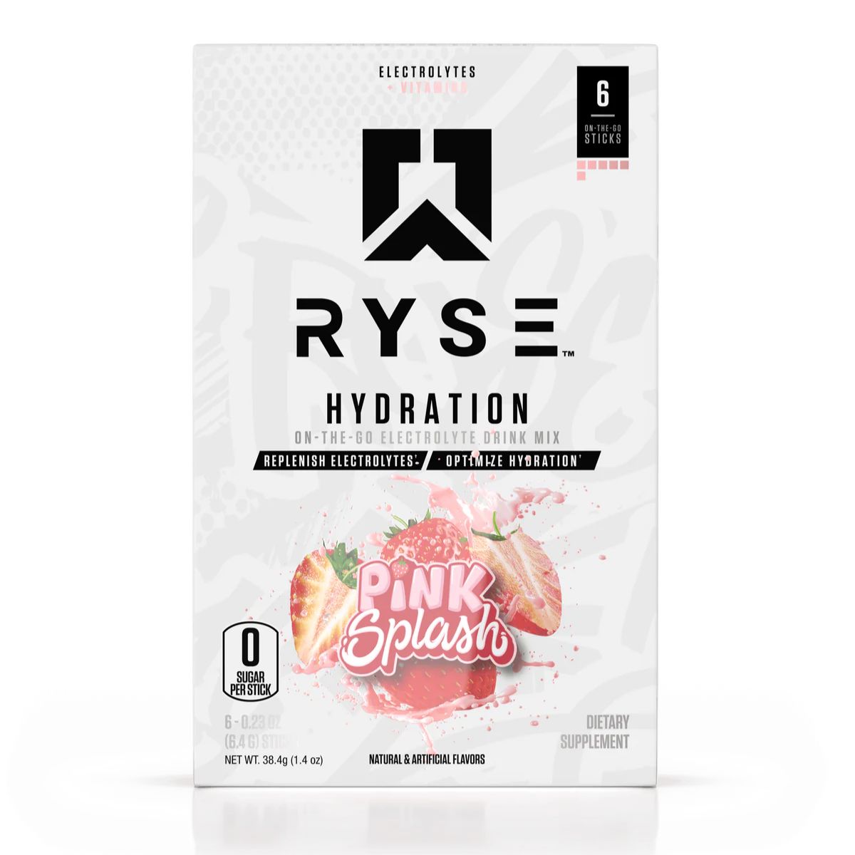 RYSE Core Hydration Sticks