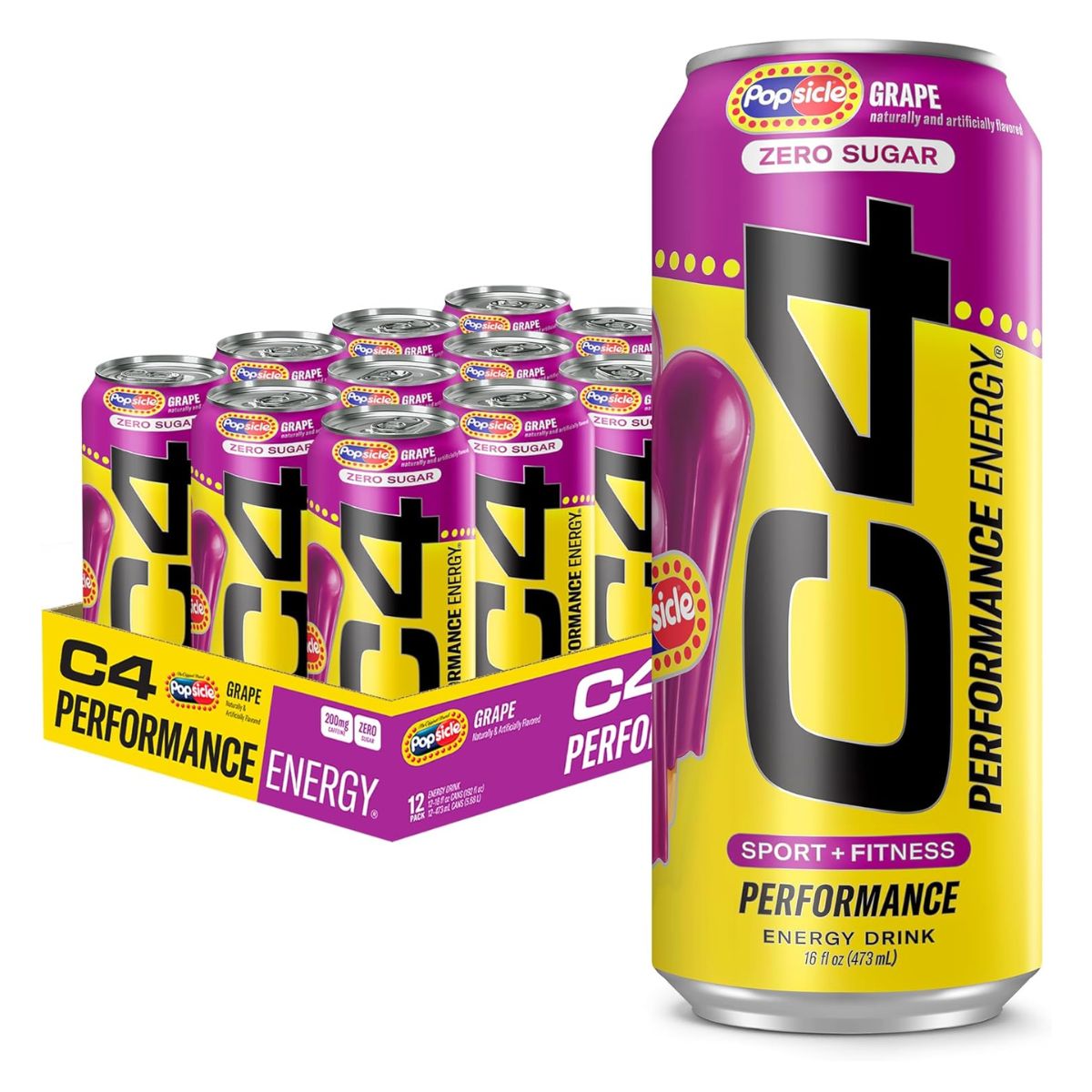 Cellucor C4 Performance Energy Drink x Popsicle®