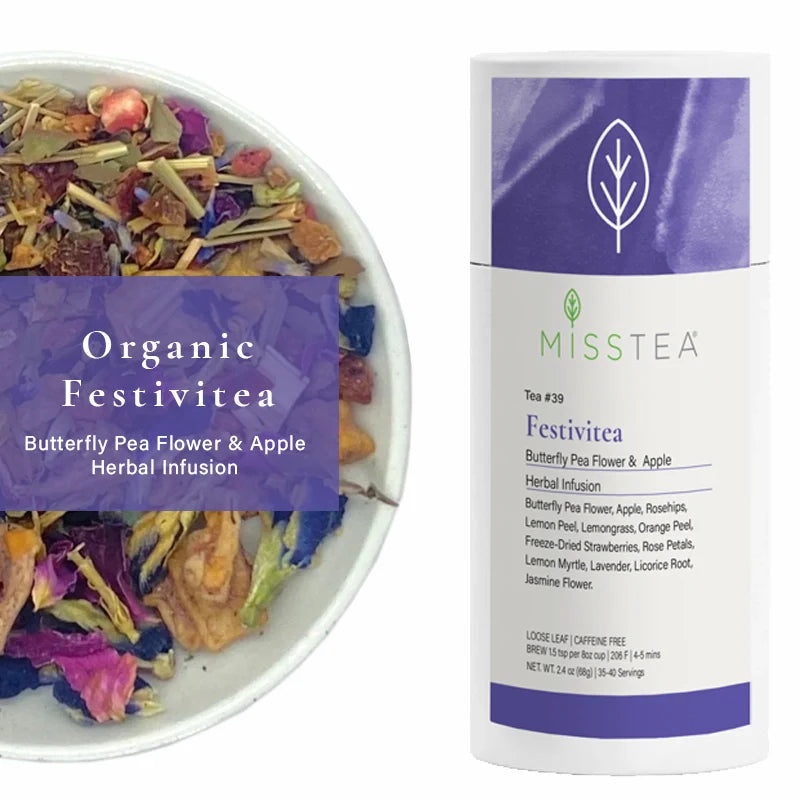 Organic Festivitea - Butterfly Pea Flower Tea