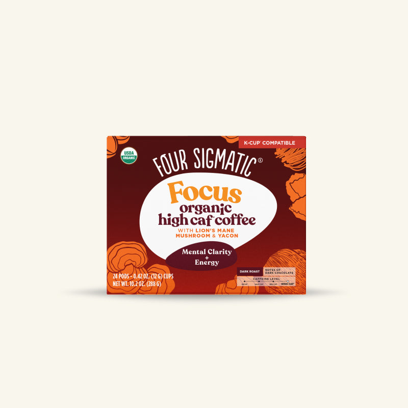 Focus High Caf Coffee Pods (24ct)