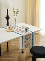 French Style Floral Table Runner