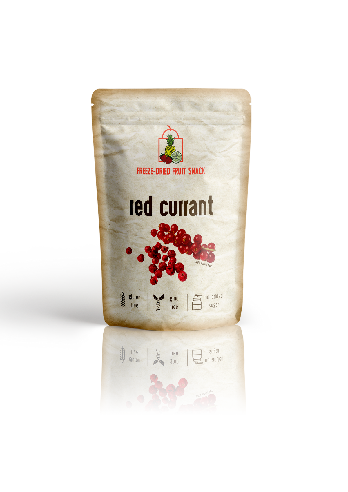 Freeze Dried Red Currant Snack by The Rotten Fruit Box