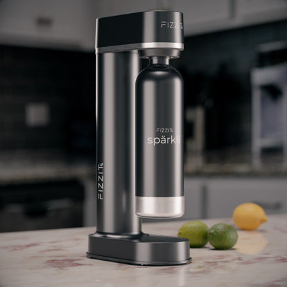 Fizzit Spärklï Carbonated Water Soda Maker with Stainless Steel Bottle Included