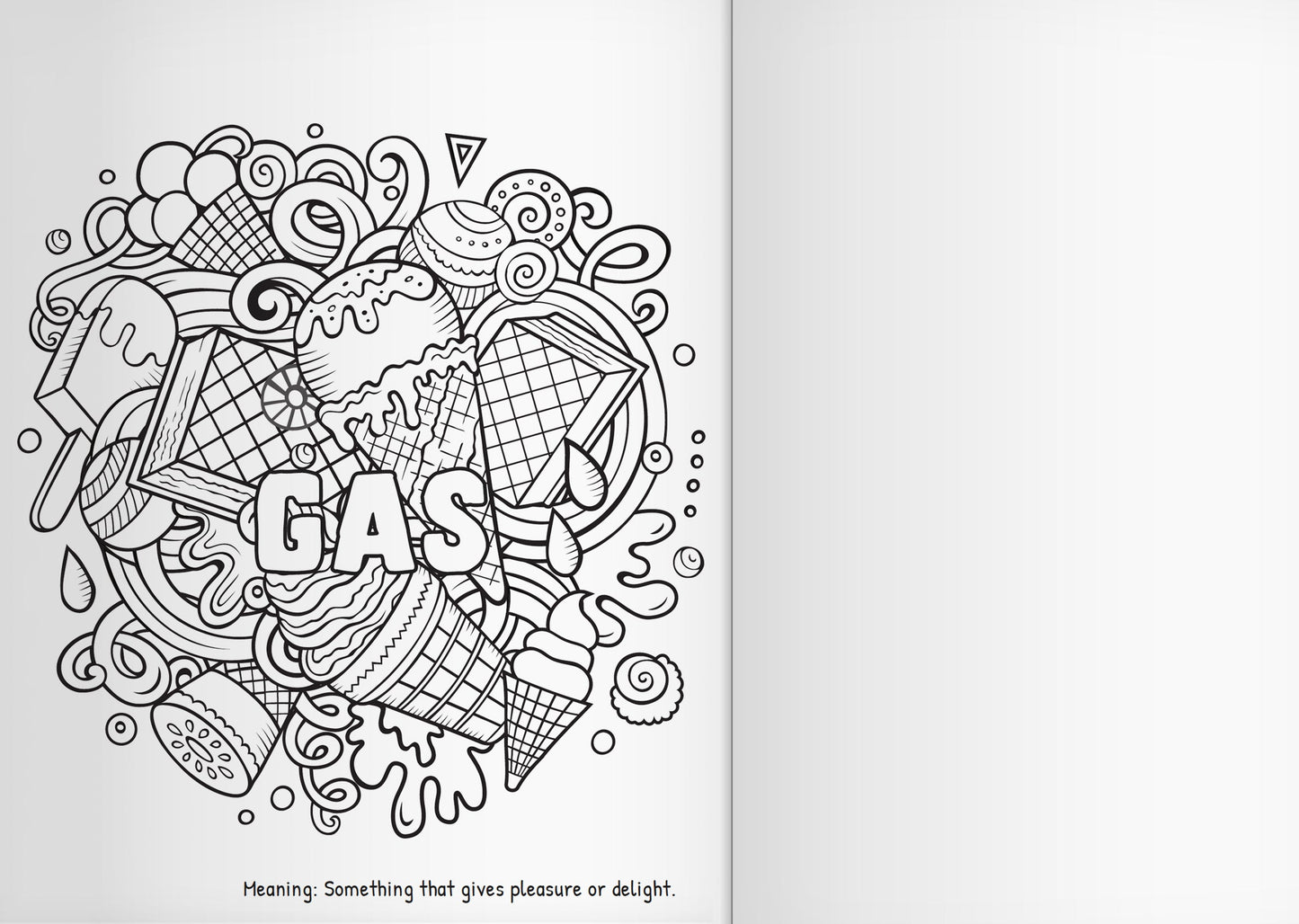 Mood Enhancing Coloring Book Vol. 3 - Teen Slang Edition