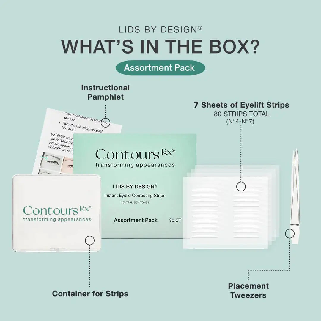 Lids By Design Cosmetic Eyelid Strips