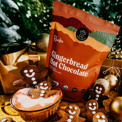 Holiday Hot Chocolate Oat Milk Bundle by Raaka Chocolate