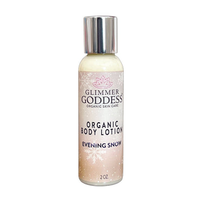 Glimmer Goddess Organic Seasonal Body Lotion Travel Size Gift Set