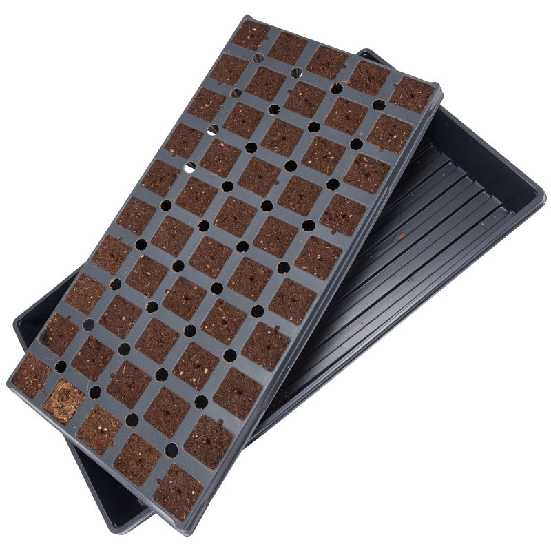 Seed Starting Tray with Excel Plugs (50 Cells)