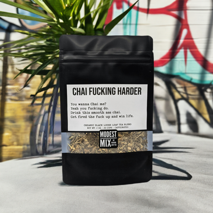 Chai F**king Harder - Spiced Upgraded Yerba Mate Based Chai