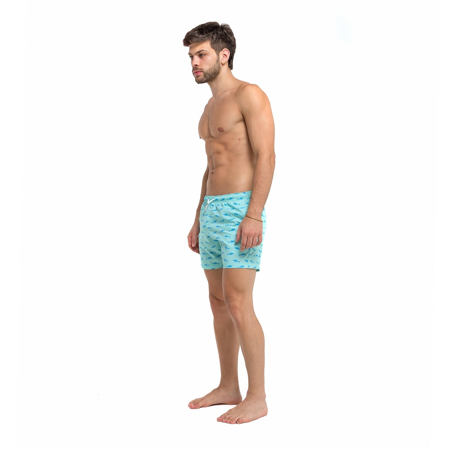 Great White - 5" Swim Trunks by Bermies