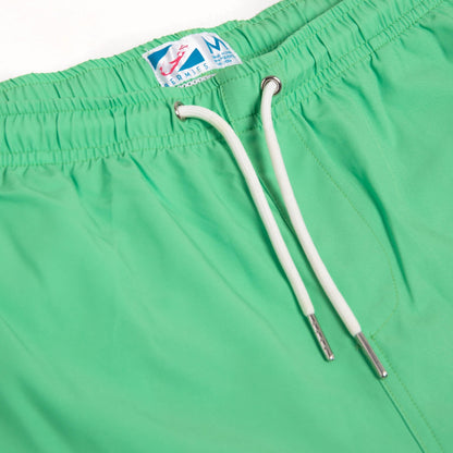 Green Blue Pocket - 3.5" Swim Trunks by Bermies