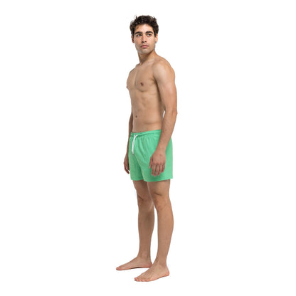 Green Blue Pocket - 3.5" Swim Trunks by Bermies