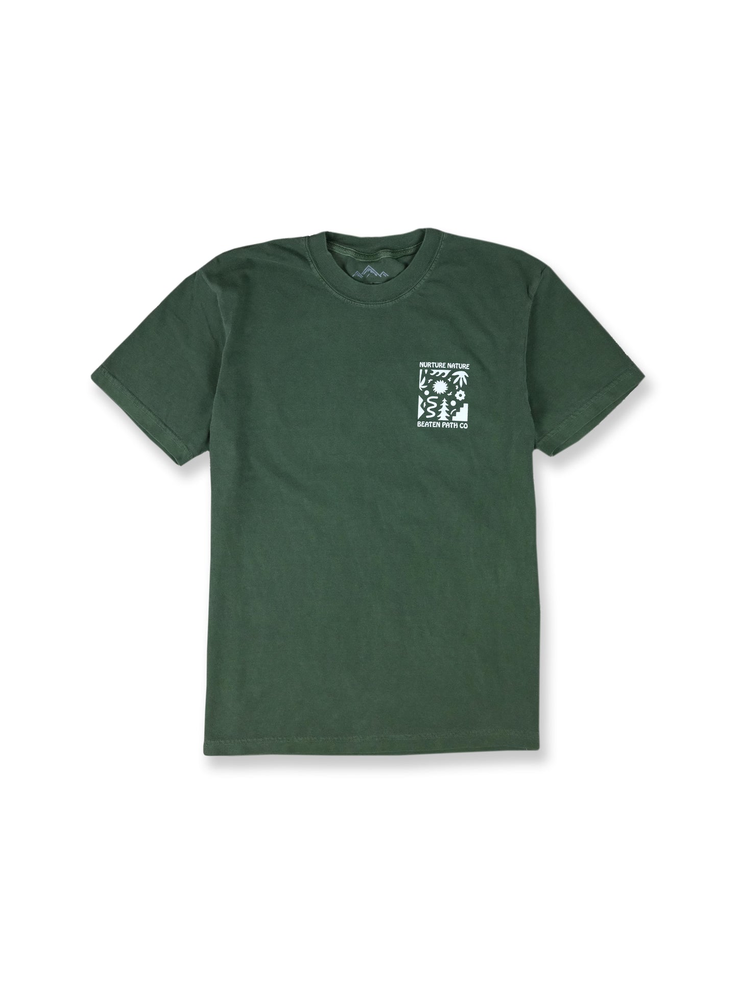 GREEN DOODLES TEE