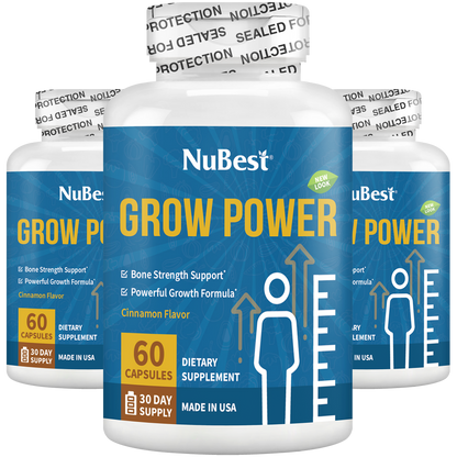 Grow Power, For Children & Teens, 60 Capsules by NuBest Nutrition®