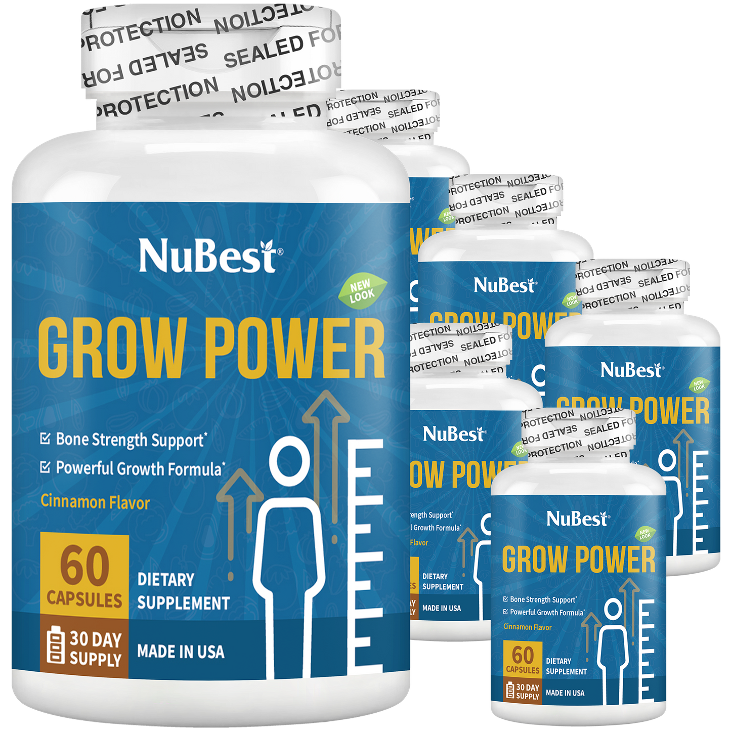 Grow Power, For Children & Teens, 60 Capsules by NuBest Nutrition®