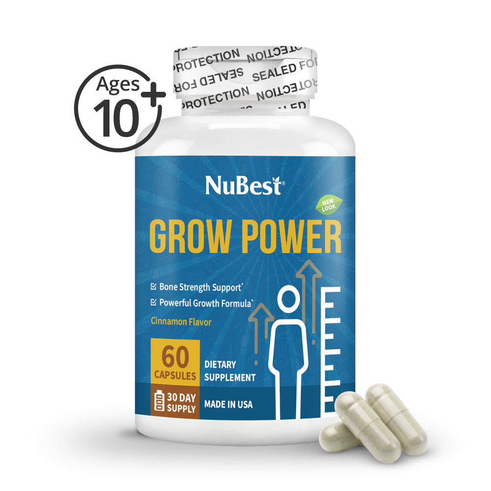 Grow Power, For Children & Teens, 60 Capsules by NuBest Nutrition®