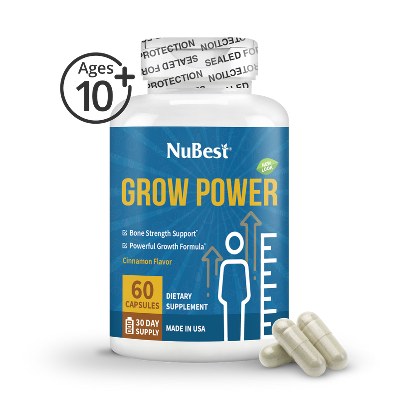 Grow Power, For Children & Teens, 60 Capsules by NuBest Nutrition®