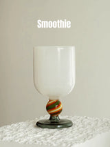 Gumballs Wine Glass - Eclectic Whimsical Coloured Cocktail Glasses