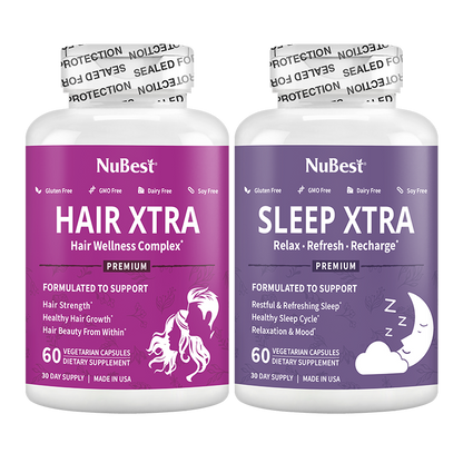 Hair & Sleep Duo by NuBest Nutrition®