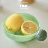 Handblown Bonbon Whimsical Salad Cereal Bowl, Eclectic Decorative Bowl