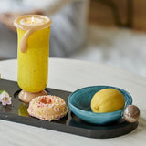 Handblown Bonbon Whimsical Salad Cereal Bowl, Eclectic Decorative Bowl