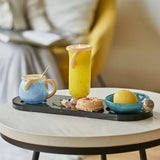 Handblown Bonbon Whimsical Salad Cereal Bowl, Eclectic Decorative Bowl