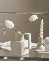 Handmade Ceramic Jug Pitcher Vase - Modern and Unique Decorative Centerpiece Vase